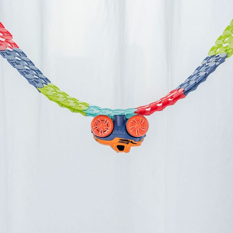 Toy Race Track Set Flexible Curves & Loops