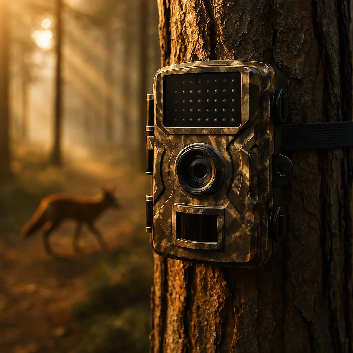 Trail Camera Infrared Night Vision 0.7-Second Trigger Speed