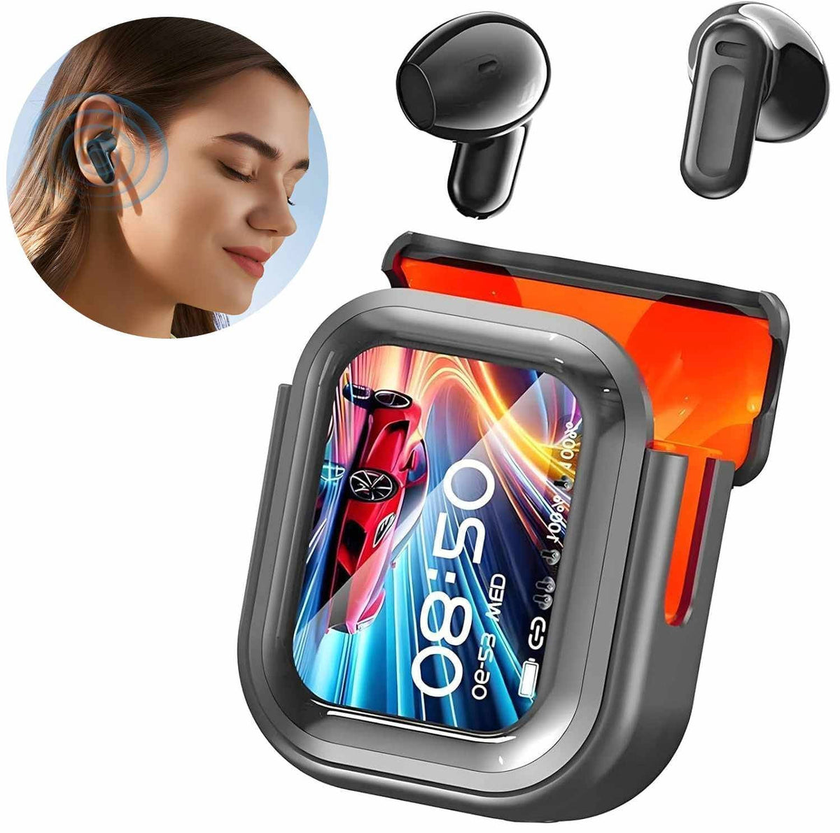 Translation Earbuds Real-Time Translation Noise Reduction Bluetooth Wireless