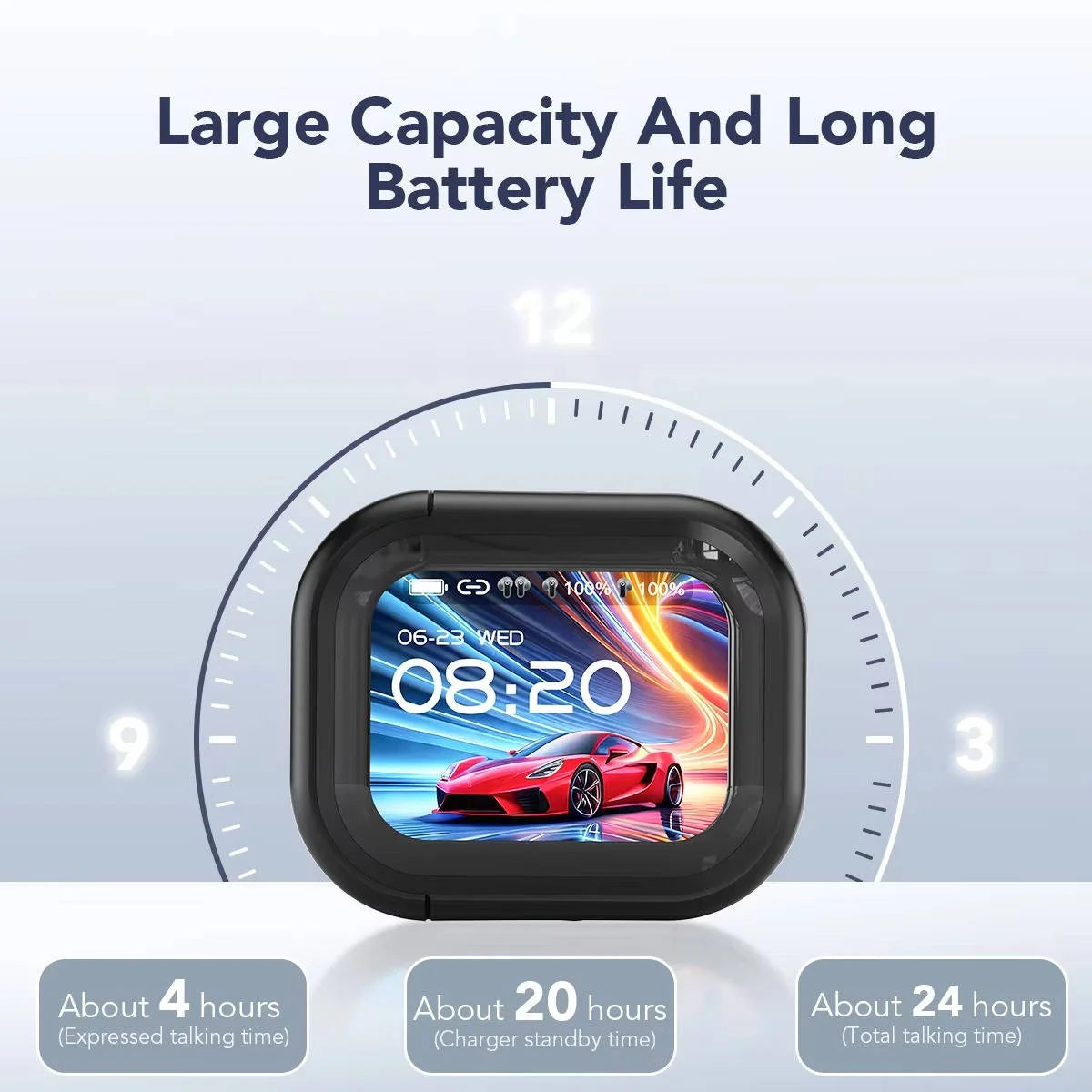 Translation Earbuds Real-Time Translation Noise Reduction Bluetooth Wireless