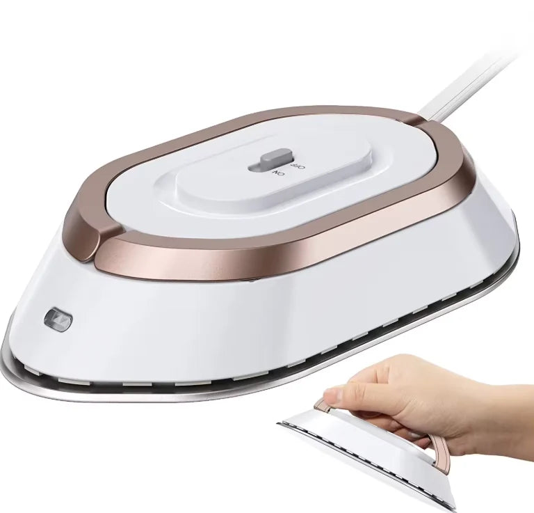 Travel Iron Foldable Handle Compact Dry & Wet Ironing