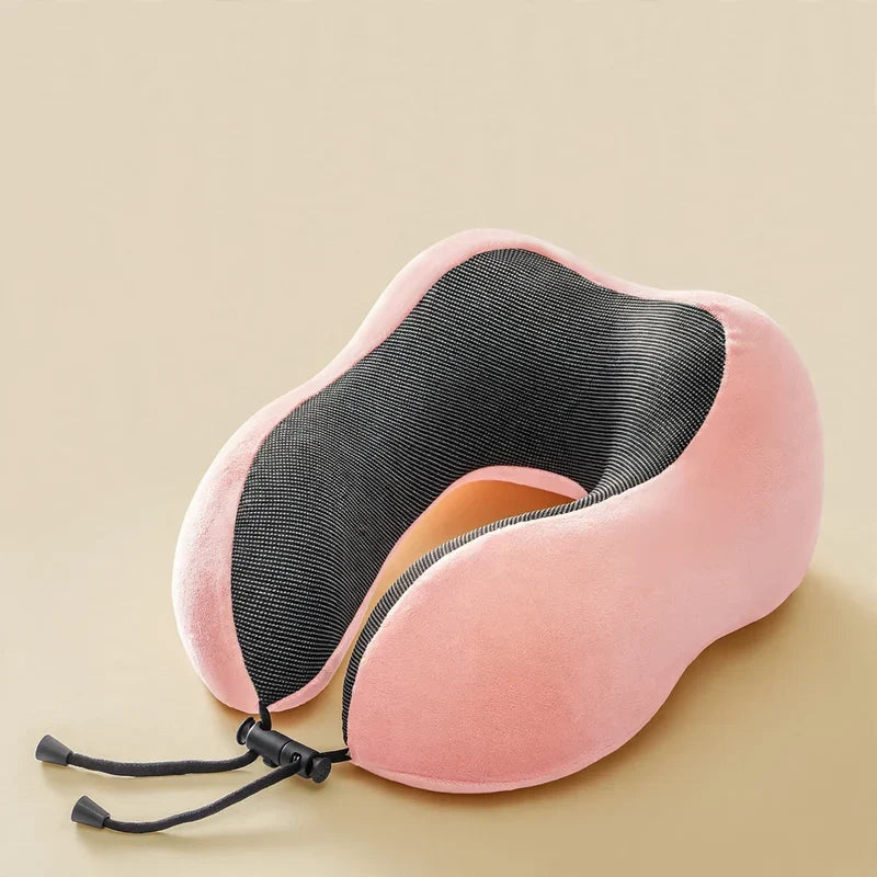 Travel Neck Pillow U-Shaped Memory Foam Lightweight