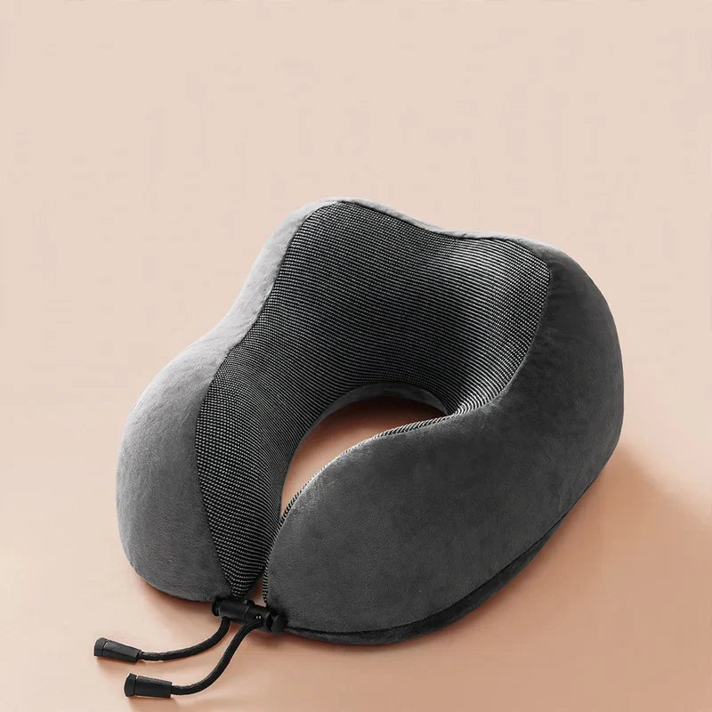 Travel Neck Pillow U-Shaped Memory Foam Lightweight