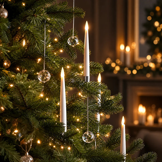 Tree Candles Flameless Remote-Controlled & Battery-Operated