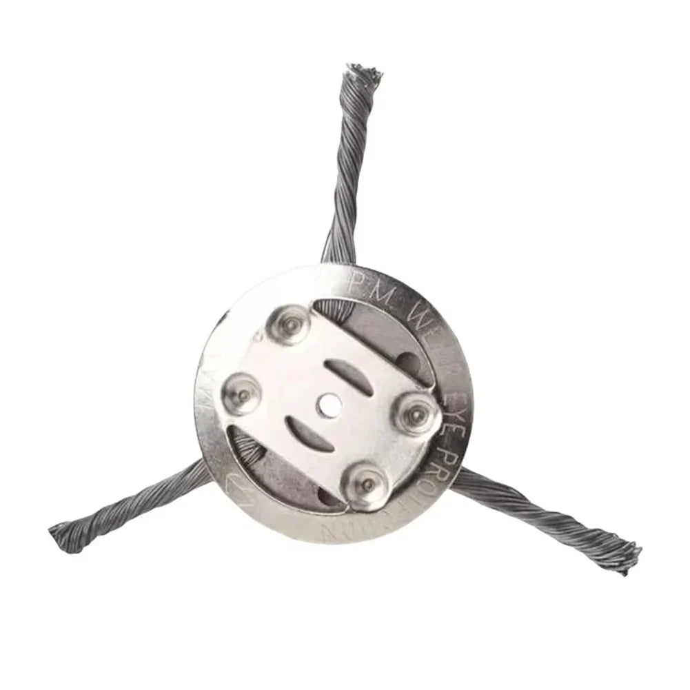 Trimmer Weed Brush Rotating Steel Wire Universal Fit