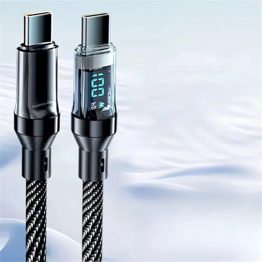 USB-C Charging Cable 120W With Power Display
