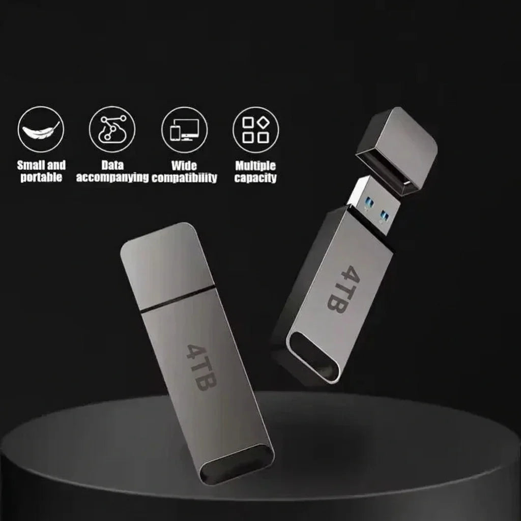 USB Flash Drive 4TB USB 3.2 Waterproof Shockproof