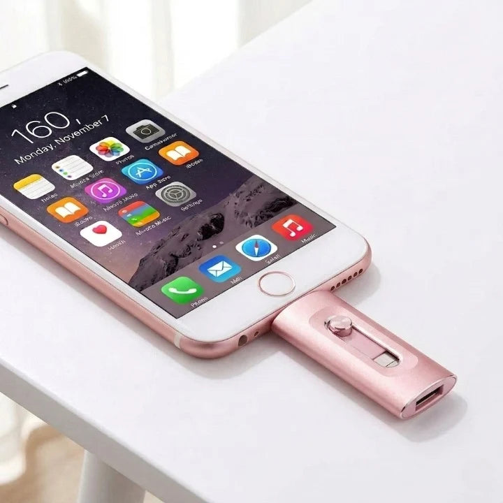 USB Flash Drive Lightning USB-C USB-A Connectors