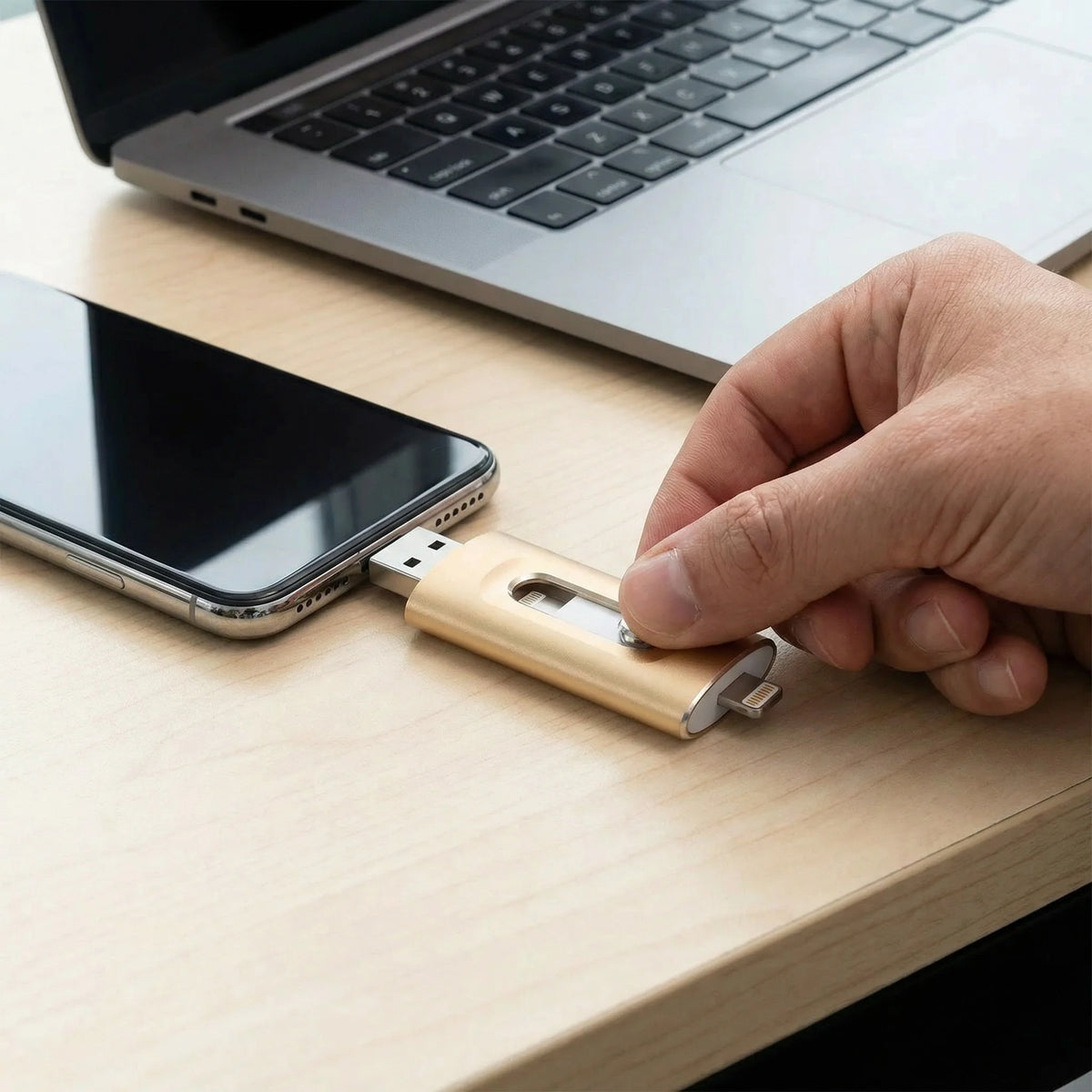 USB Flash Drive USB 3.0 & USB-C OTG Adapter