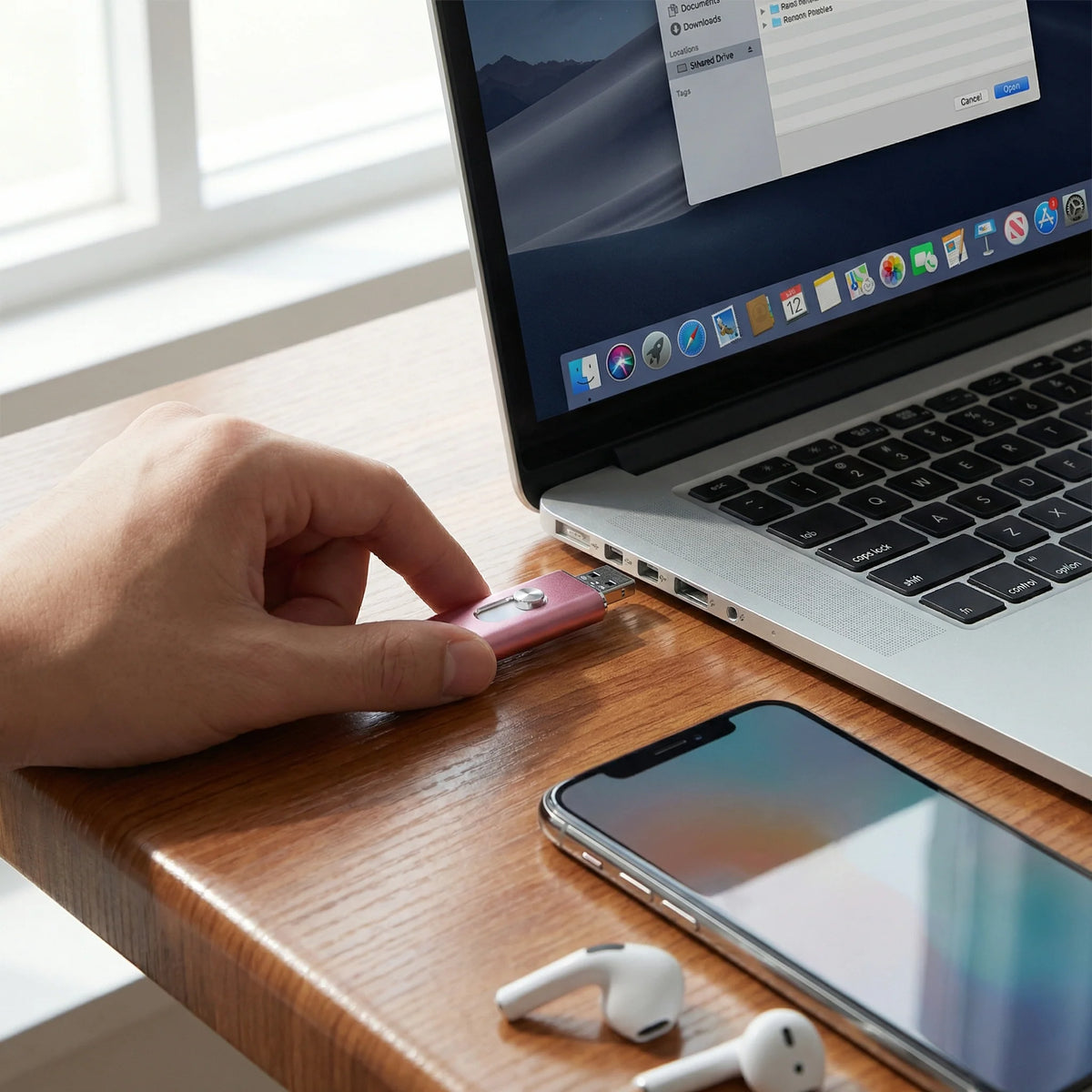 USB Flash Drive USB 3.0 & USB-C OTG Adapter