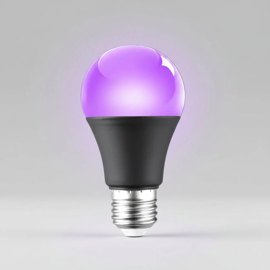 UV LED Black Light Bulb 12W E26 Purple Glow