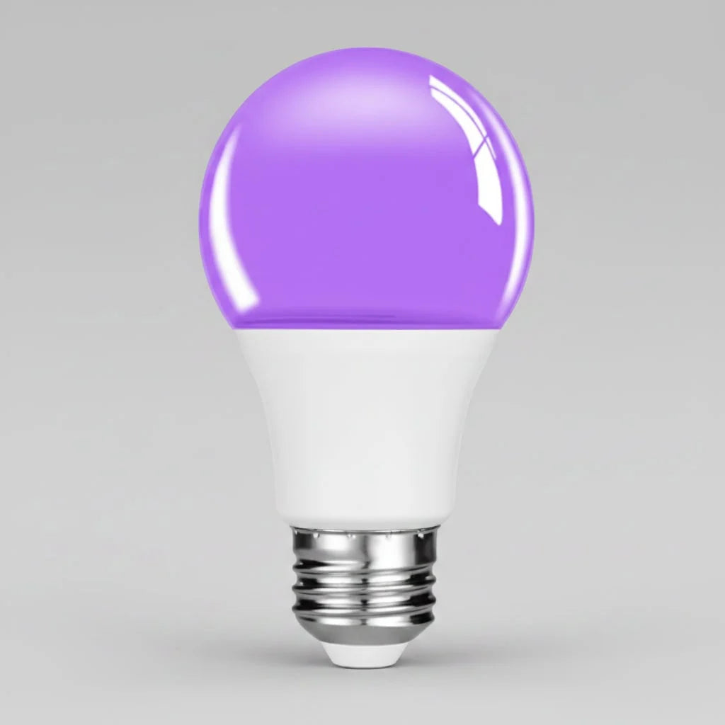 UV LED Black Light Bulb 12W E26 Purple Glow