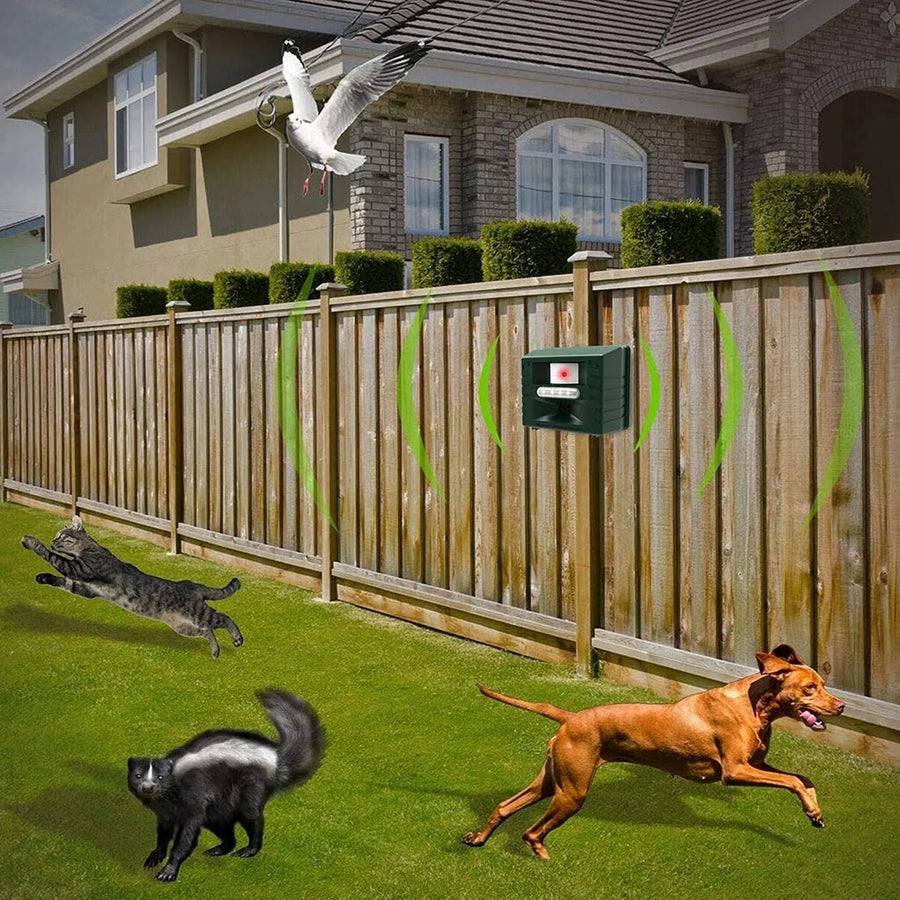 Ultrasonic Bird Repeller Weather-Resistant & Chemical-Free
