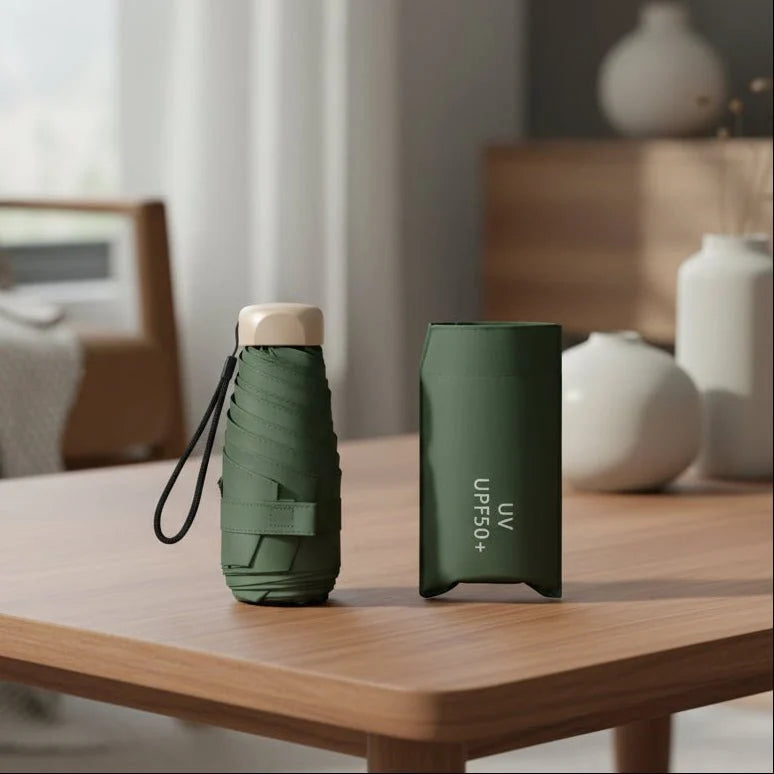 Umbrella Compact Foldable UV & Rain Protection