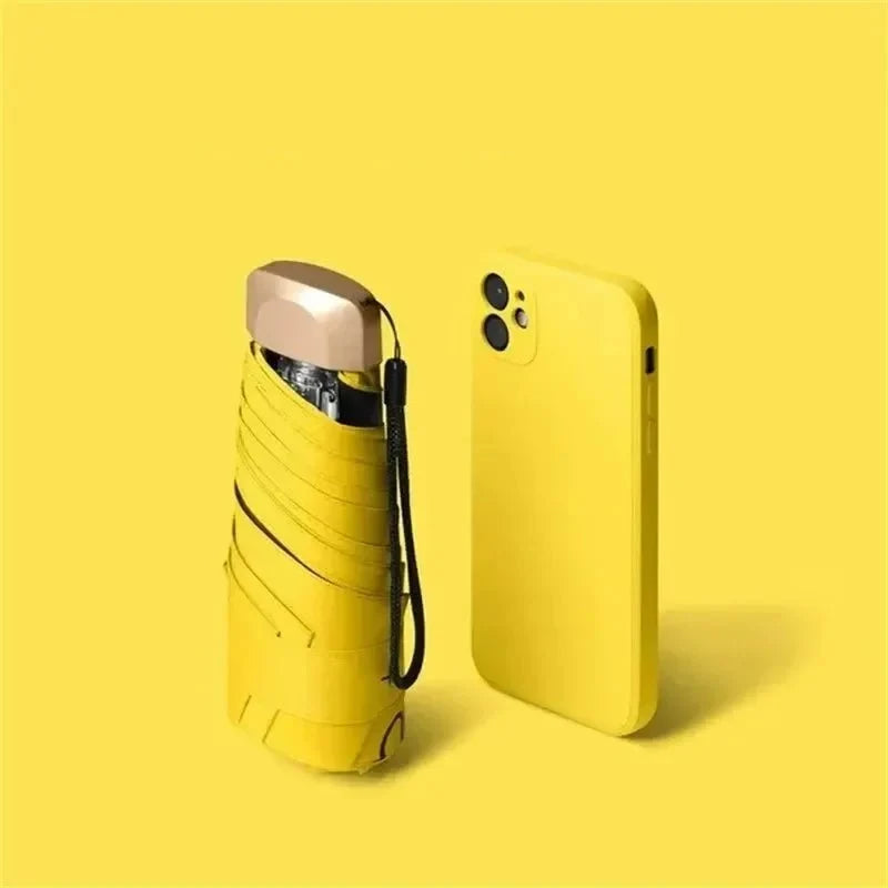 Umbrella Compact Foldable UV & Rain Protection