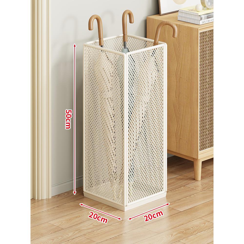 Umbrella Stand Ventilated Metal Mesh Space-Saving Storage