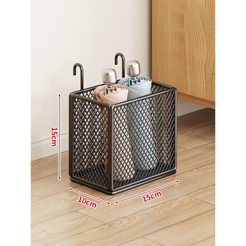 Umbrella Stand Ventilated Metal Mesh Space-Saving Storage