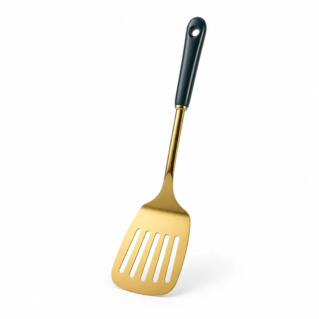 Utensil Set Stainless Steel Heat-Resistant 6-Piece Hanging Rack