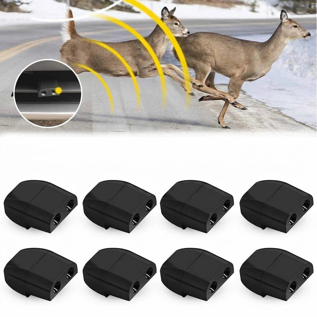 Vehicle Deer Warning Whistles Airflow-Activated Set of 8