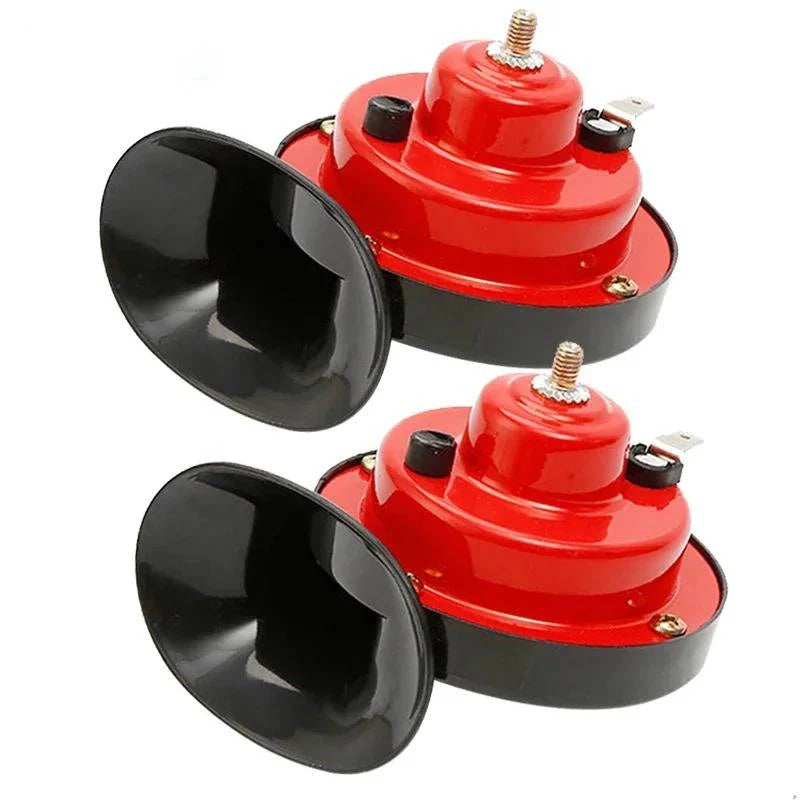 Vehicle Horn Dual-Tone 12V Weather-Resistant Housing