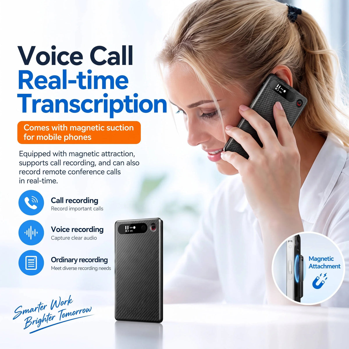 Voice Recorder AI Transcription & Real-Time Translation
