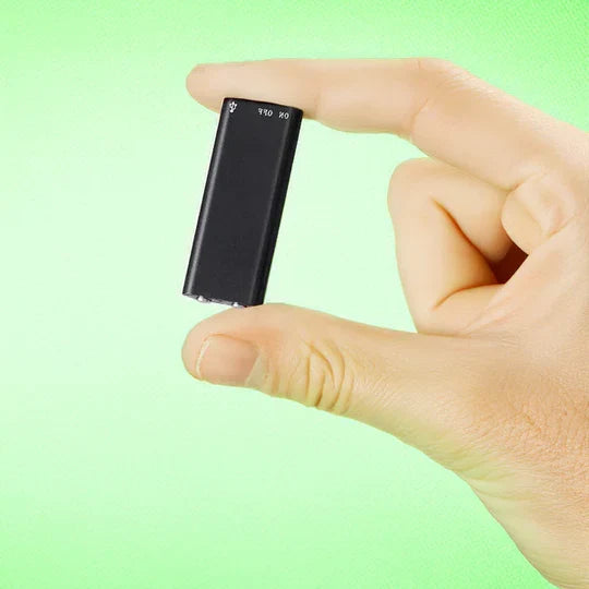 Voice Recorder Voice-Activated Compact Plug-and-Play Recording