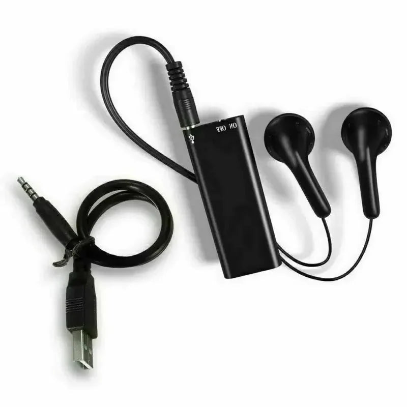 Voice Recorder Voice-Activated Magnetic Mount 8GB Storage