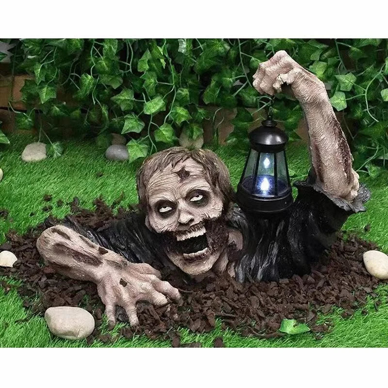 Wall Decoration 3D Crawling Zombie LED Lantern