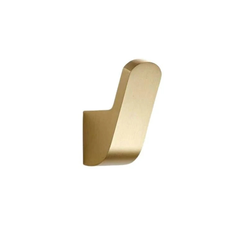 Wall Hook Brass Gold Finish Space-Saving