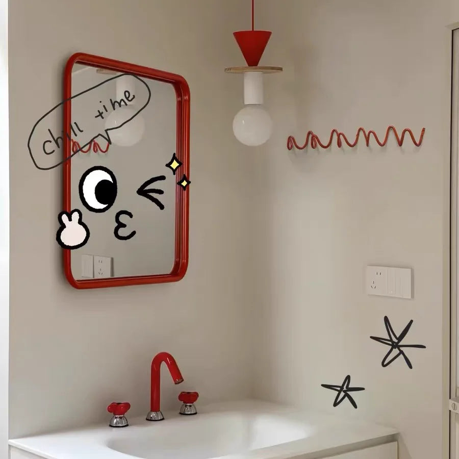 Wall Hook Rack Iron 3 Hooks Space-Saving Wall Storage