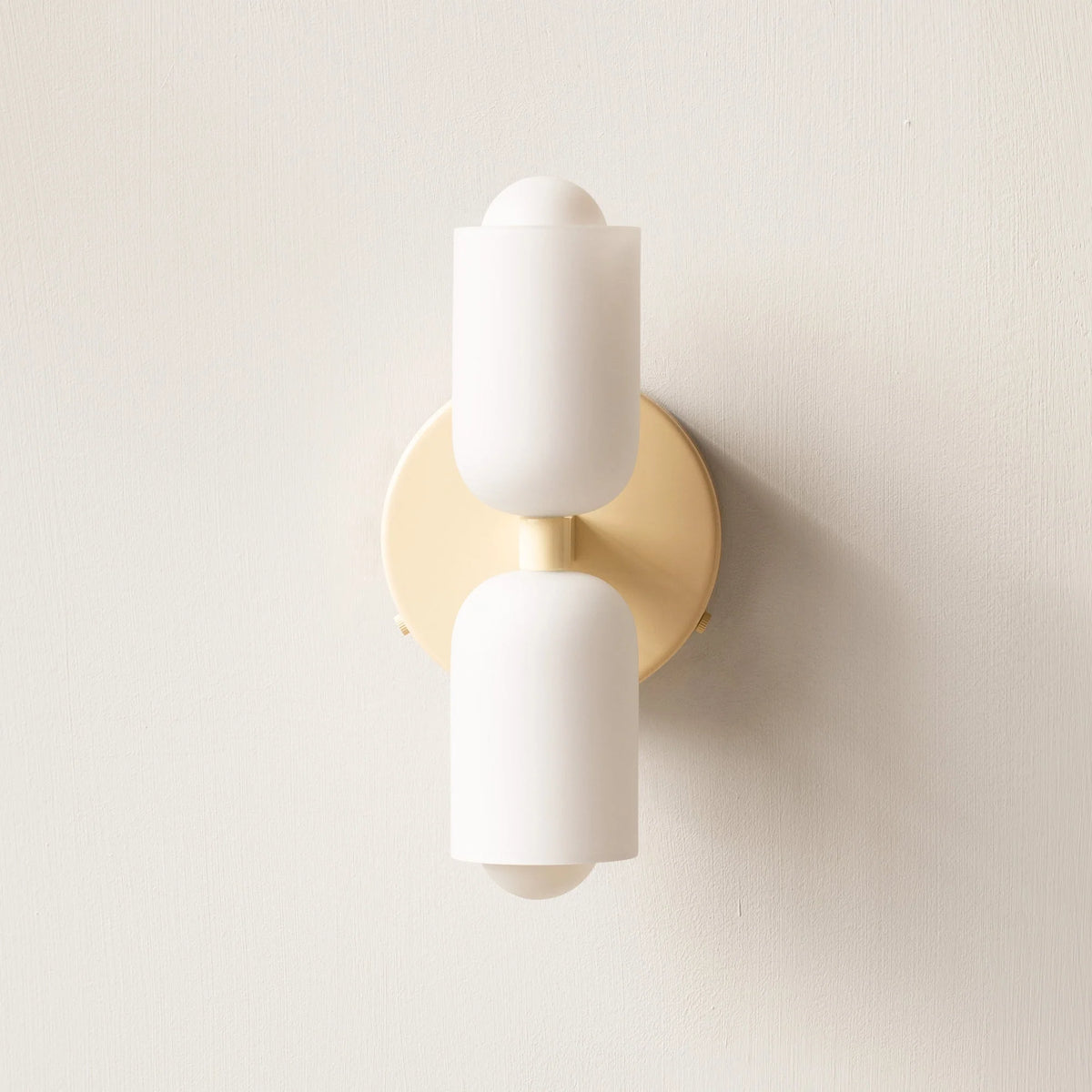 Wall Lamp Double Acrylic Shades Up & Down Lighting