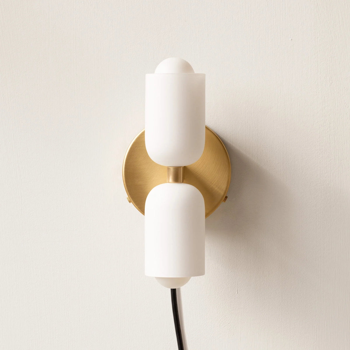 Wall Lamp Double Acrylic Shades Up & Down Lighting
