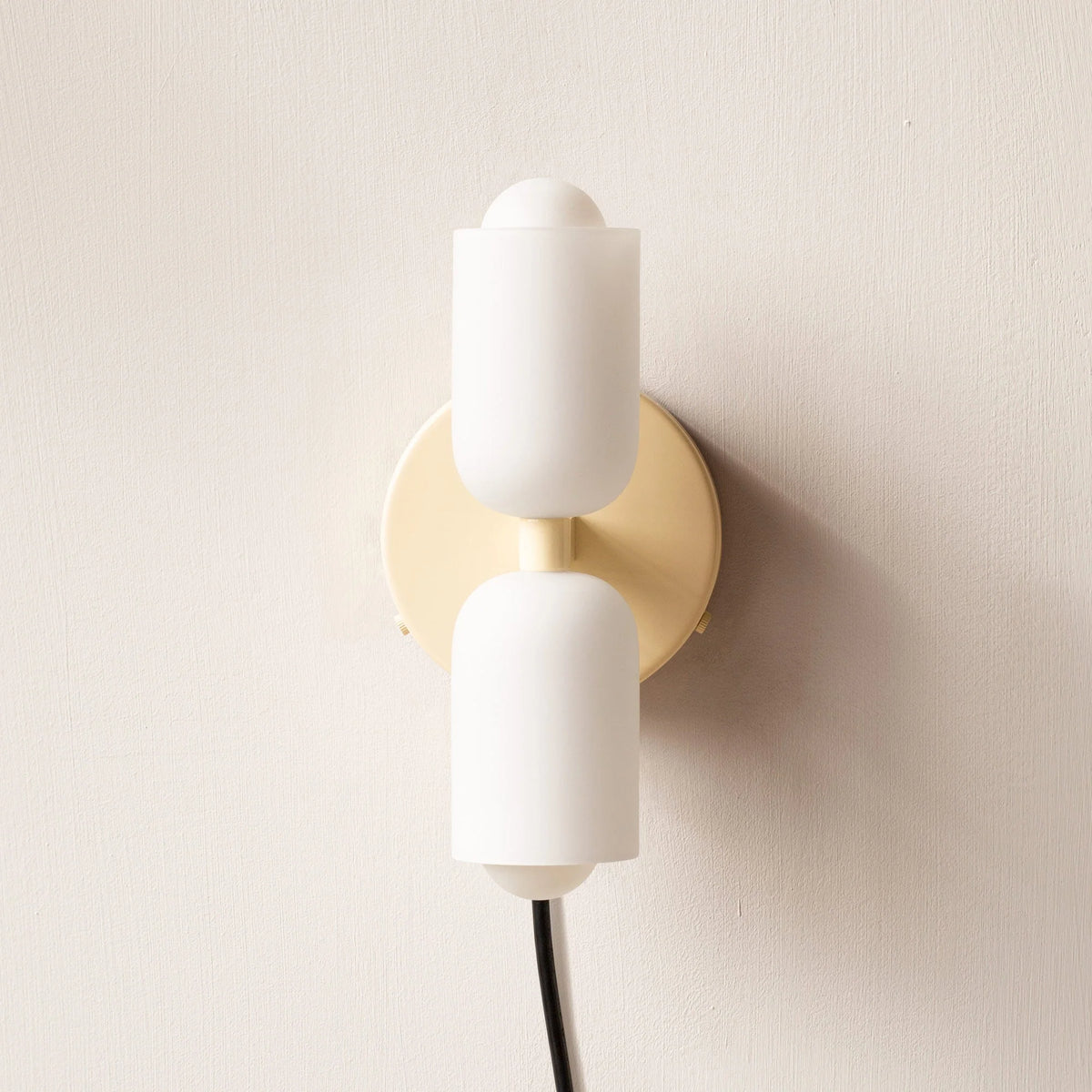 Wall Lamp Double Acrylic Shades Up & Down Lighting