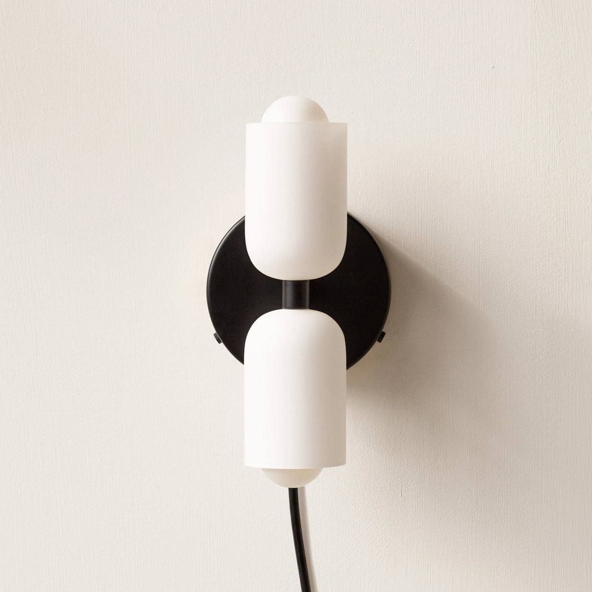 Wall Lamp Double Acrylic Shades Up & Down Lighting