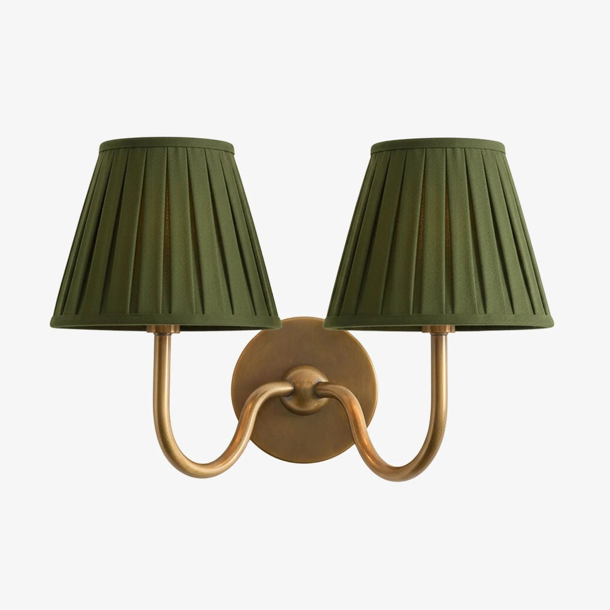 Wall Lamp Metal Fixture Fabric Shade Dimmable