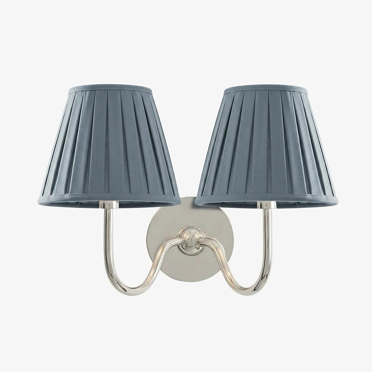 Wall Lamp Metal Fixture Fabric Shade Dimmable