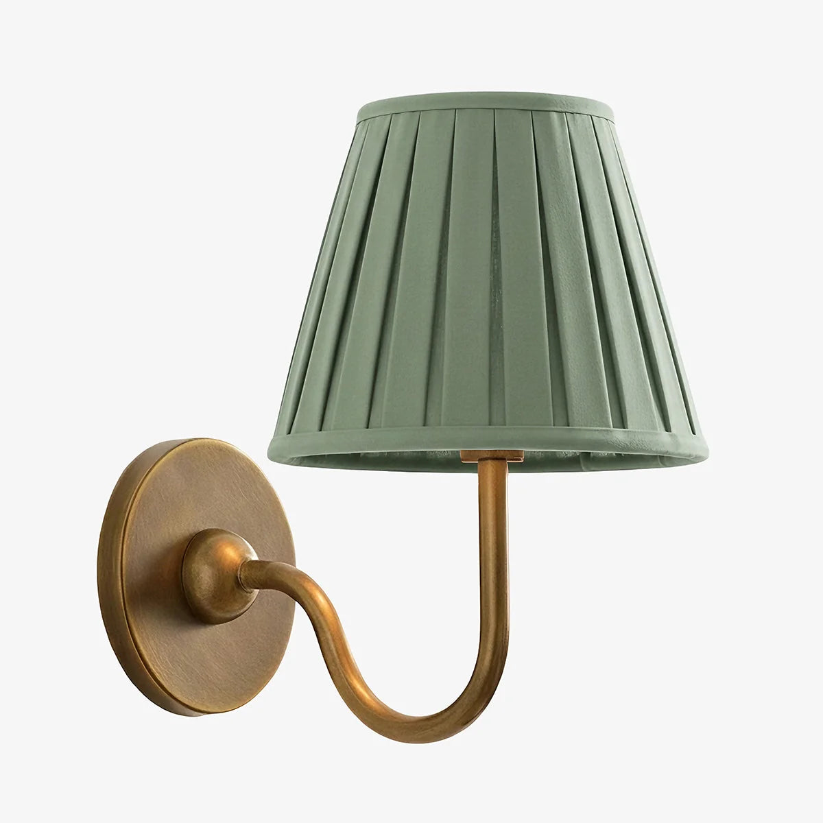 Wall Lamp Metal Fixture Fabric Shade Dimmable