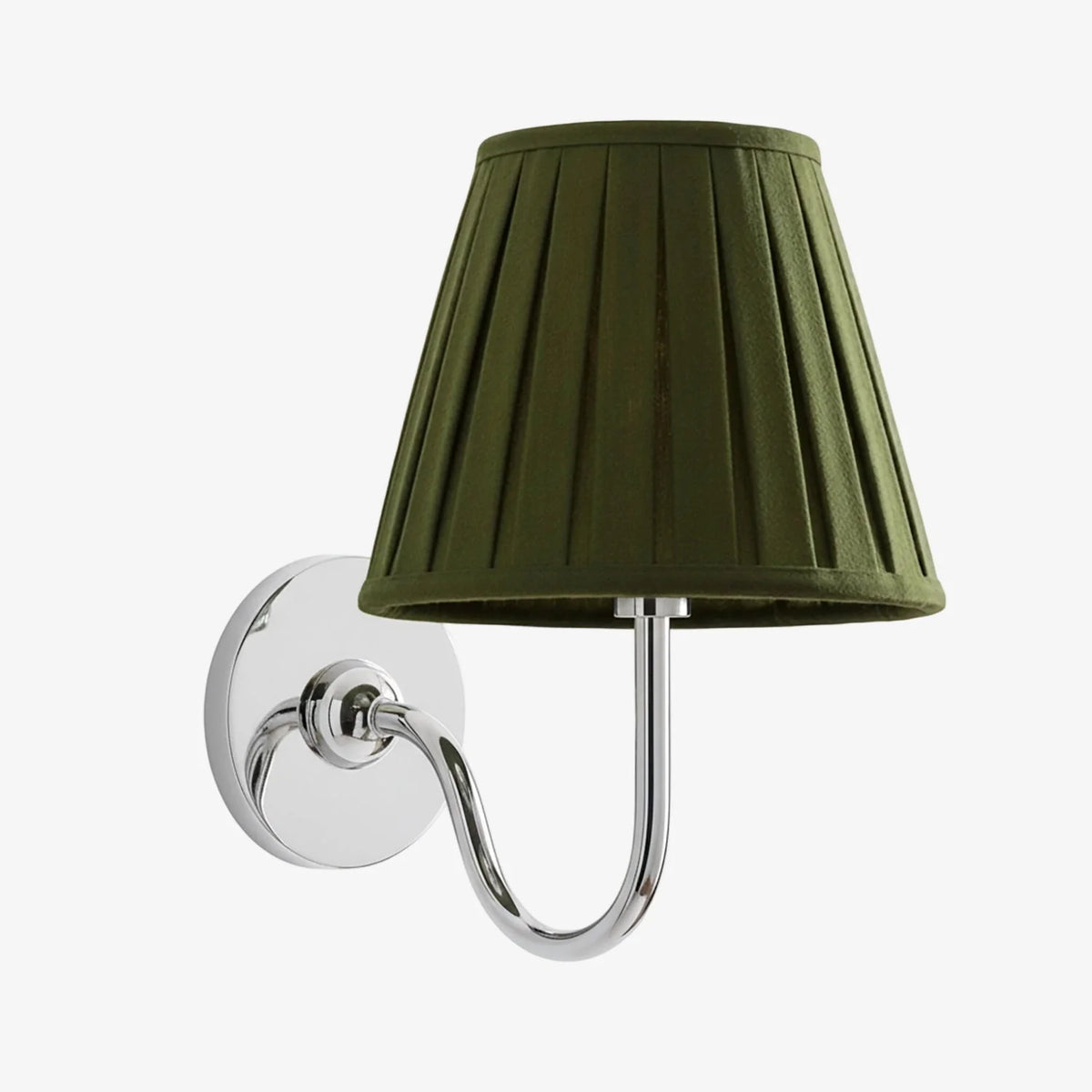 Wall Lamp Metal Fixture Fabric Shade Dimmable