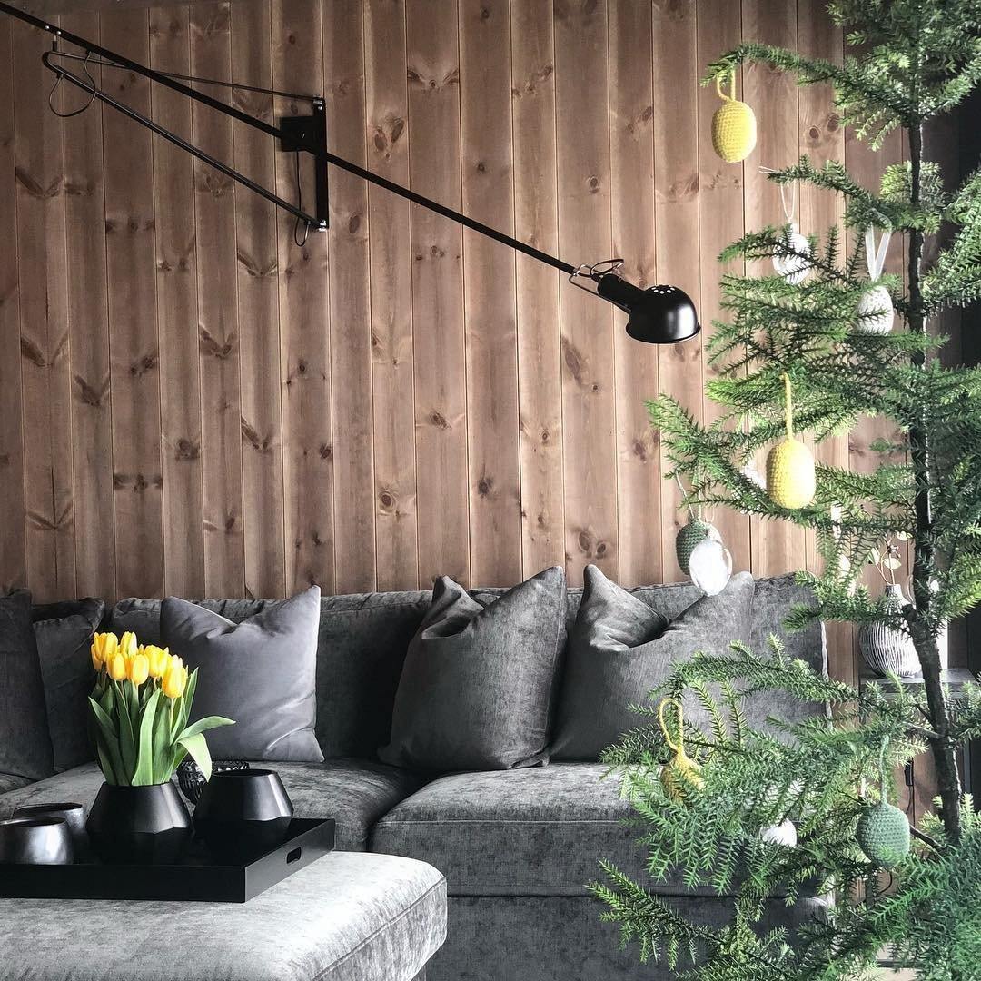 Wall Lamp Swing Arm Adjustable Cast Iron Counterweight