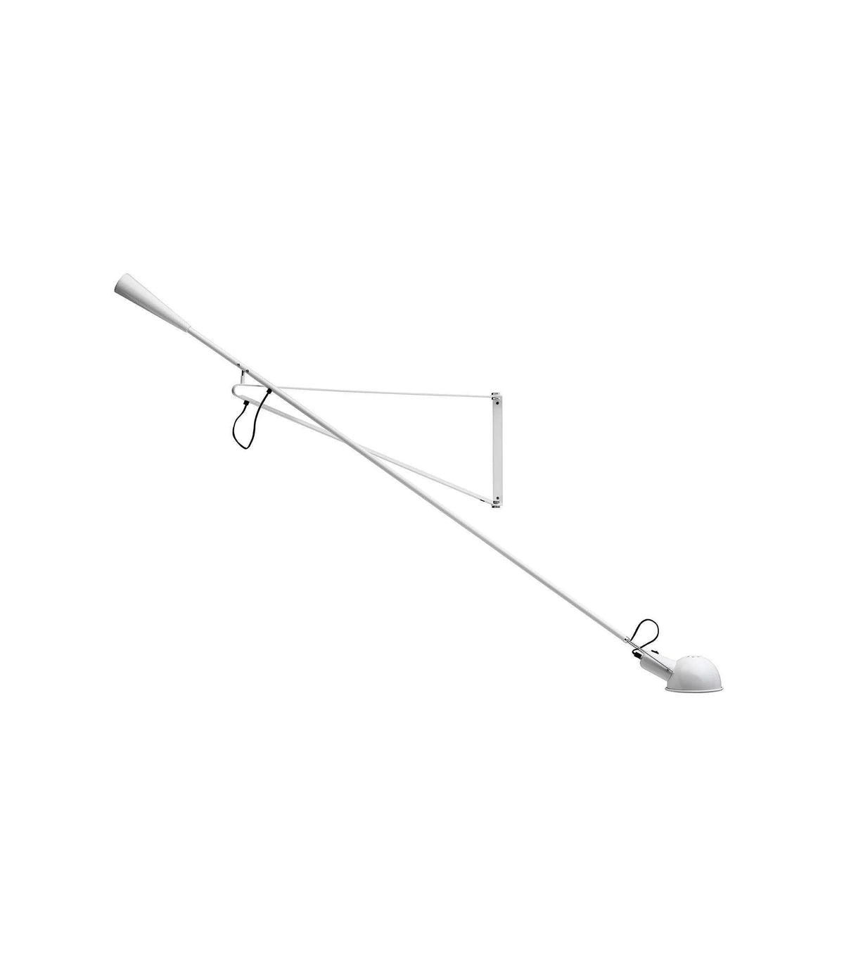 Wall Lamp Swing Arm Adjustable Cast Iron Counterweight