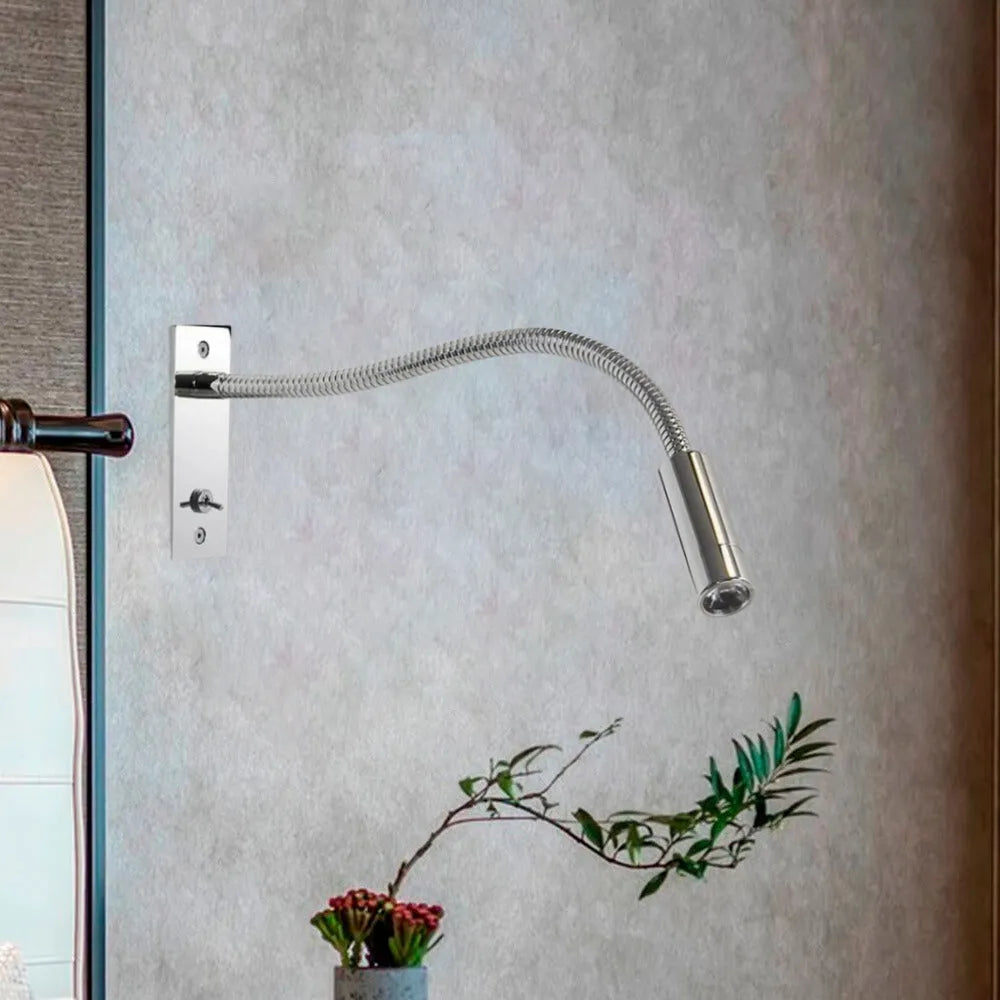 Wall Light Adjustable LED Warm Glow Metal Fixture