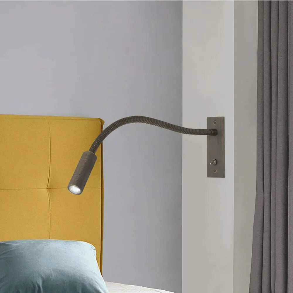 Wall Light Adjustable LED Warm Glow Metal Fixture