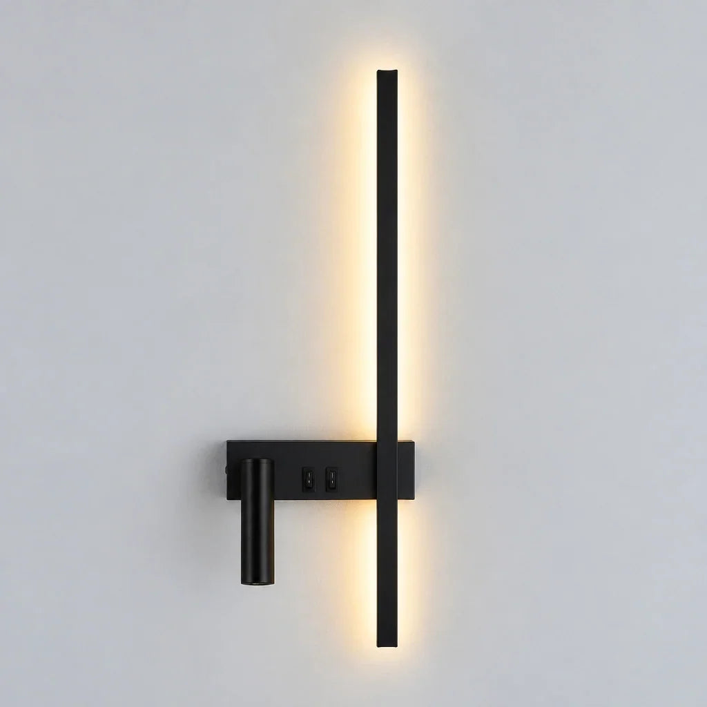 Wall Light Adjustable Swivel Head Integrated COB LED