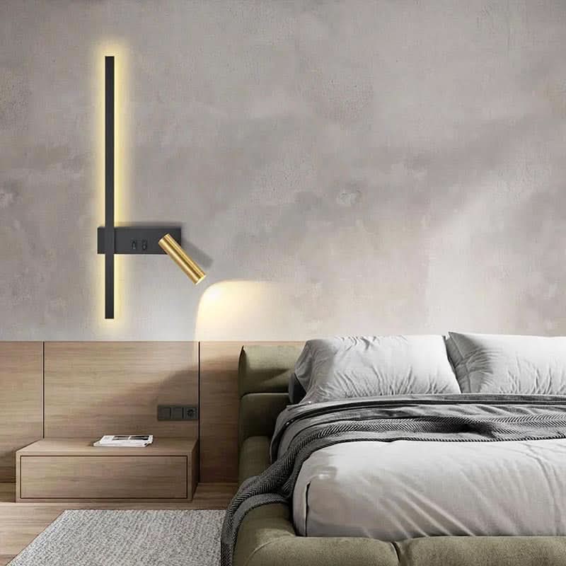 Wall Light Adjustable Swivel Head Integrated COB LED