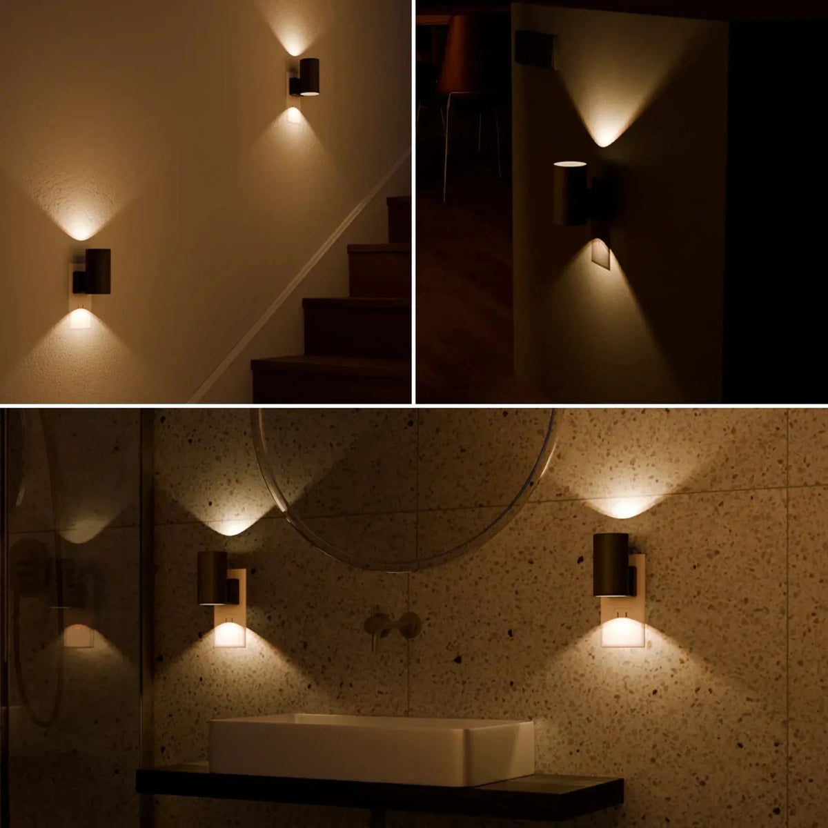 Wall Light Adjustable Swivel Head Warm LED