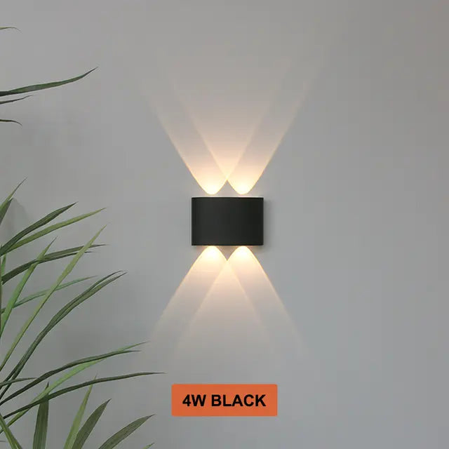 Wall Light Fixture IP65 Weather-Resistant Indoor & Outdoor Use