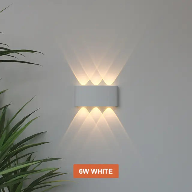 Wall Light Fixture IP65 Weather-Resistant Indoor & Outdoor Use