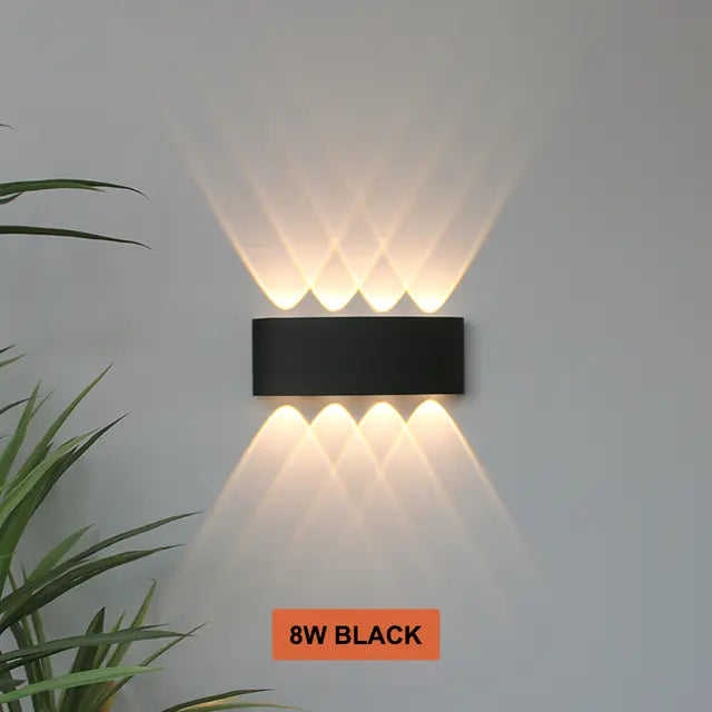 Wall Light Fixture IP65 Weather-Resistant Indoor & Outdoor Use