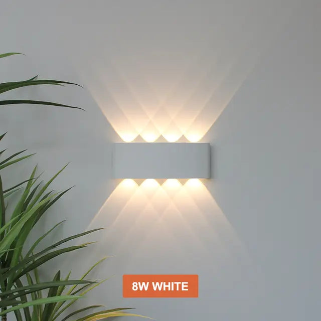 Wall Light Fixture IP65 Weather-Resistant Indoor & Outdoor Use