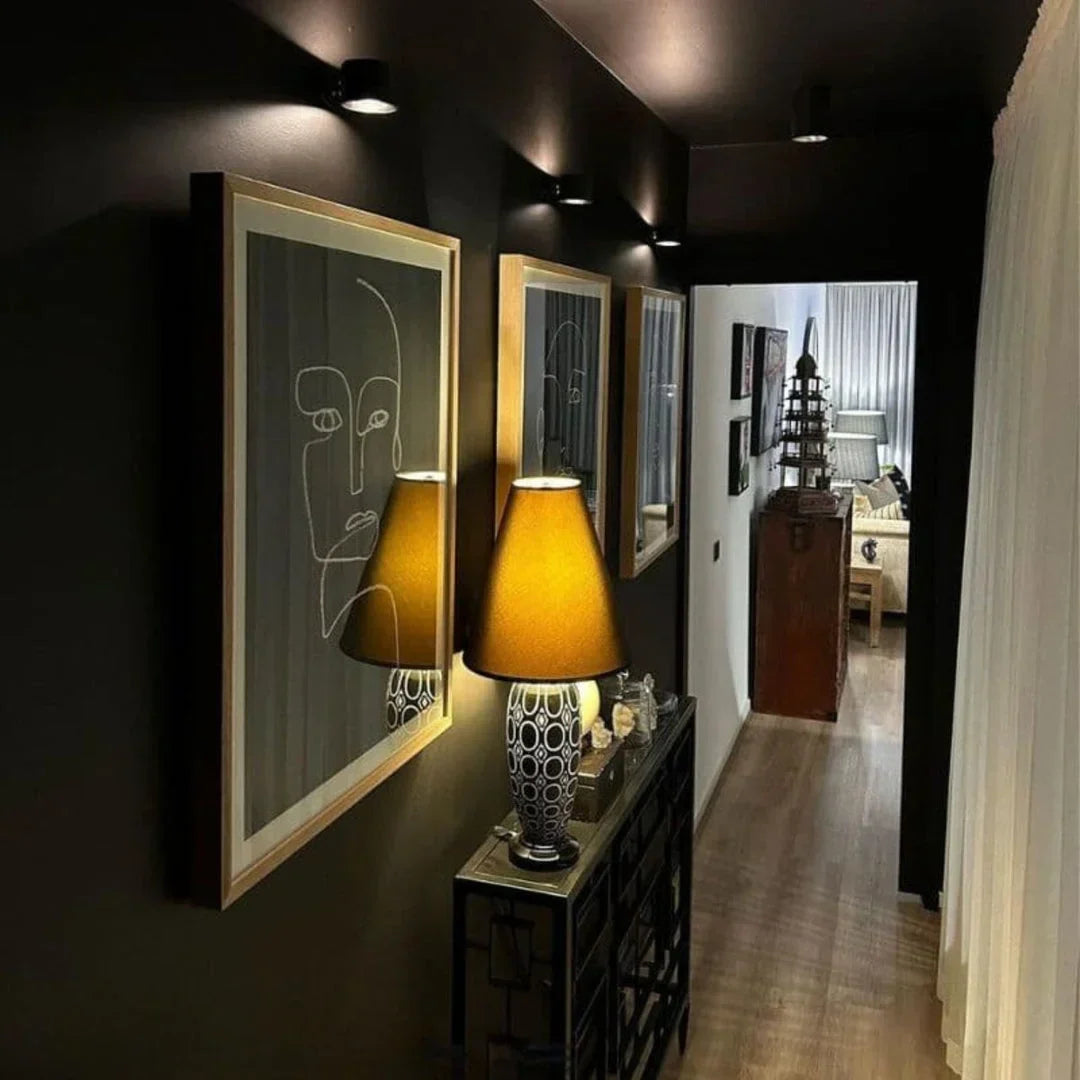 Wall Light Magnetic Mount 360° Adjustable Remote Control
